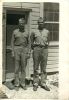 Hussey, Edward James and unidentified friend, ca. 1943